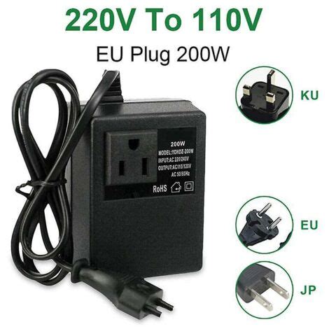 Bridging The Voltage Gap: 5 Steps To Smoothly Convert 220 To 110
