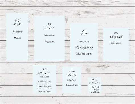 invitation card sizes design talk