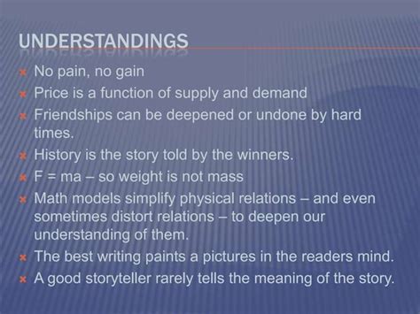 Essential Questions And Enduring Understandings Ppt