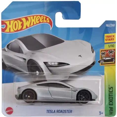 Mattel Hot Wheels Tesla Roadster kisautó Morzsa játékbolt
