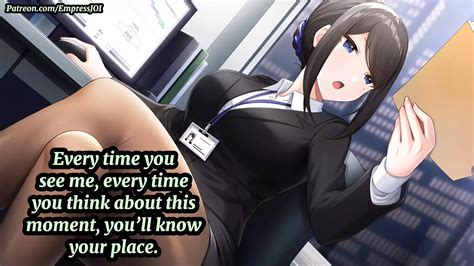 Hentai JOI Obey Your Boss And Clean Her Feet Femdom Humiliation Feet XHamster