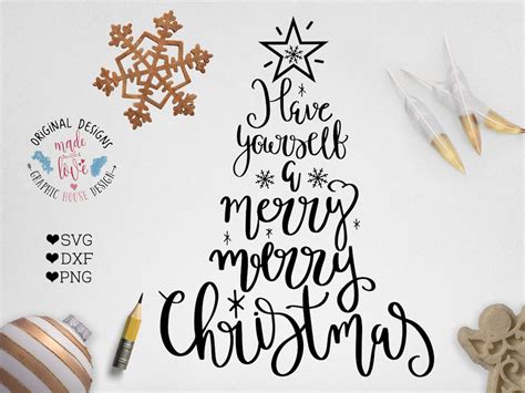 Christmas SVG, Christmas Cut File, Christmas Printable in Svg, Dxf, Png ...