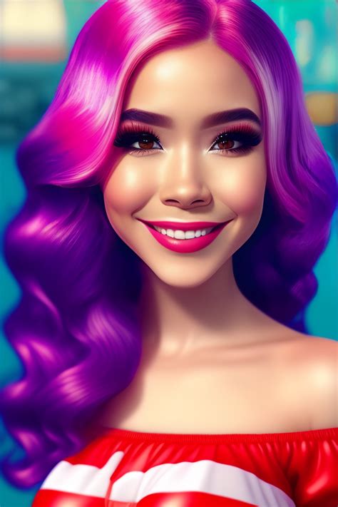 Lexica - Belle delphine fusion with hanna owo