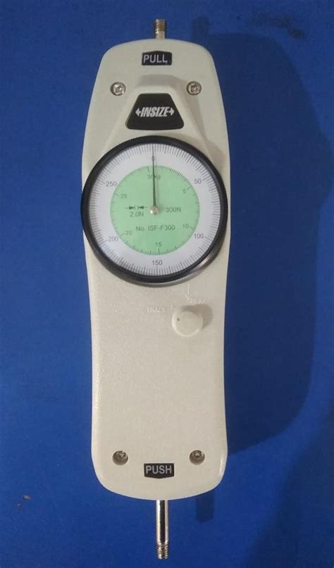 insize  push pull gauge display type analogue  piece