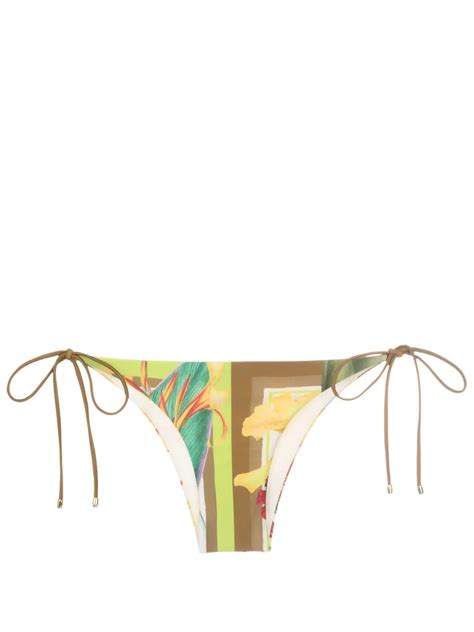 Lenny Niemeyer Bikini Bottom Carres Multicolor FARFETCH MX