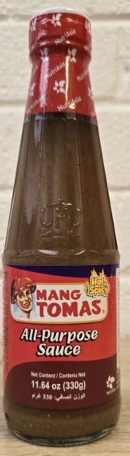 Mang Tomas All Purpose Sauce Hot Spicy 330g Pinoy Mart