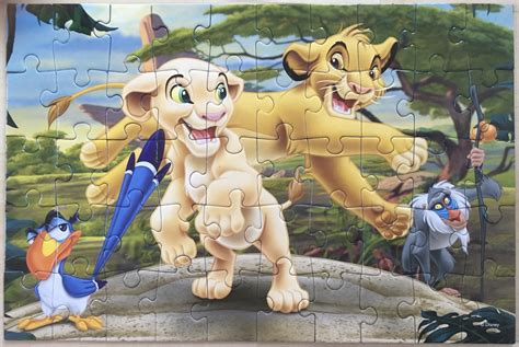 My Disney Collection The Lion King 50pcs Jigsaw Puzzle King 052698