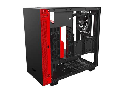 Nzxt H400 Microatx Pc Gaming Case Tempered Glass Panel All Steel