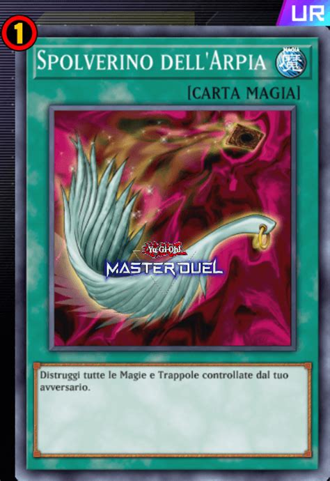 Spolverino Dell Arpia Carta Bonyou S Yu Gi Oh Master Duel