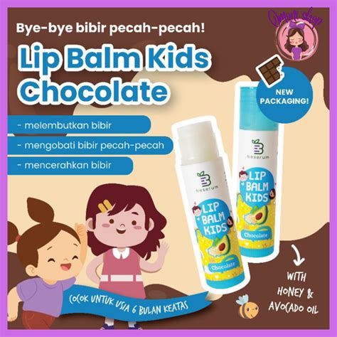 Natural Lip Balm Kids Beserum Lip Balm Food Grade Baby Lip Balm