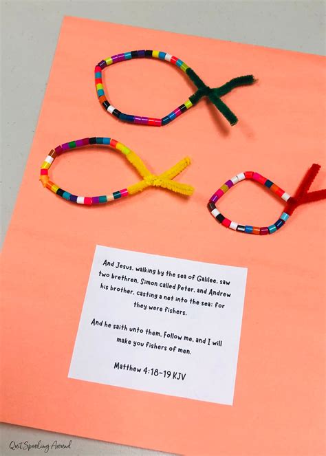 Fishers Of Men Christian Bible Craft Artofit
