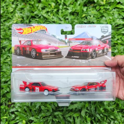 Jual Hot Wheels Premium Two Pack Lb Er Super Silhouette Vs Nissan Skyline Kota Surabaya