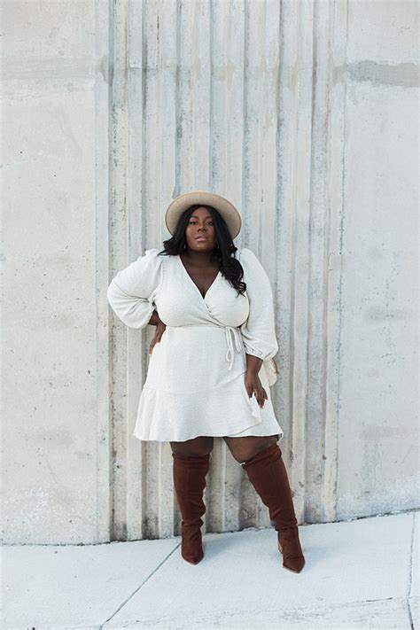 Spring Neutrals Anthro Diana Knit Mini Dress Musings Of A Curvy Lady