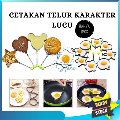 Jual Ygs I106 Cetakan Telur Karakter Cetakan Telur Stainless