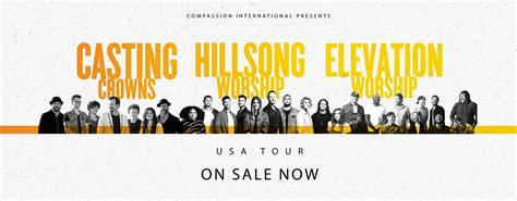 Casting Crowns Hillsong Worship Elevation Worship Usa Tour