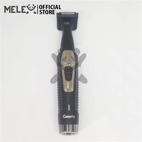 Geemy Trimmer GM-3130 Cordless Rechargeable 2 in 1 Nose Hair Shaver - Melex