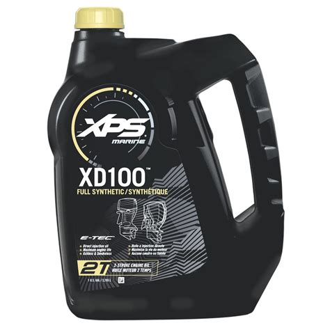 BRP XPS Marine XD100 2-Cycle Full Synthetic Oil, 4-L | Canadian Tire