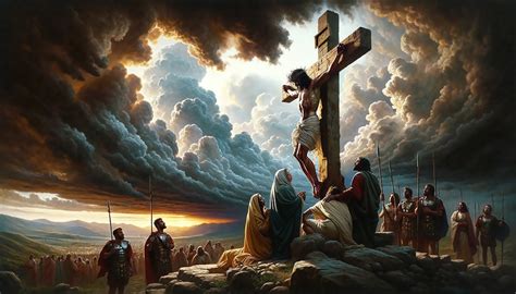 Christian Art: "crucifixion." Printable Download Art of Jesus on the ...