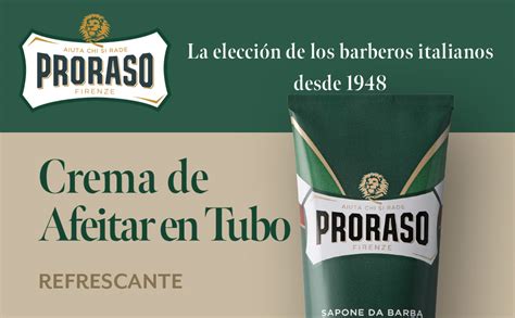 Proraso Crema Afeitar Tubo Ml Jab N Afeitar Para Hombre