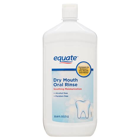 Equate Dry Mouth Oral Rinse, 33.8 fl oz - Walmart.com