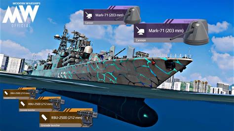 Rf Admiral Basisty With Mark 71203mm Cannon Just Fire🔥 Modern
