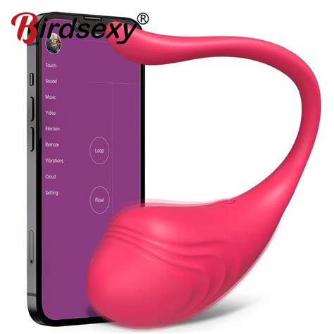 Wireless Bluetooth G Spot Dildo Vibrator For Women APP Remote Control Wear Vibrating Egg Clit