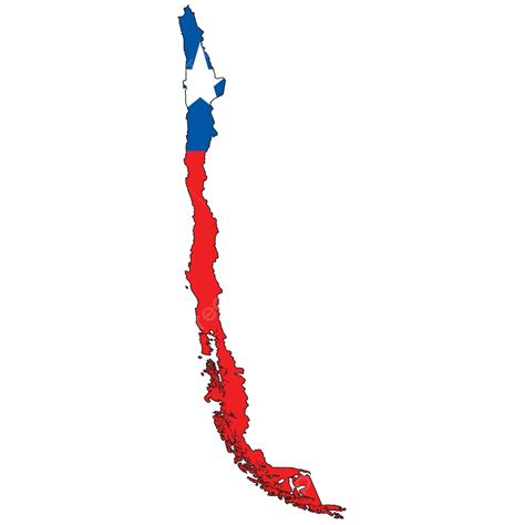 Fondo Contorno Del País Con La Bandera De Chile Mapa Detallado Chile Foto E Imagen Para Descarga