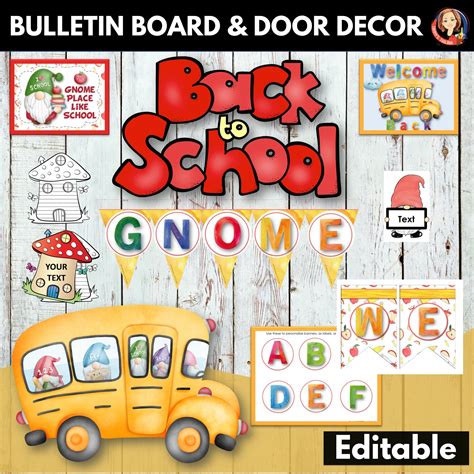 Back To School Bulletin Board Kit With Writing Activities Made By