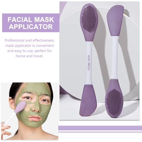 Double Headed Silicone Mask Brush Beauty Salon Special Application Tool