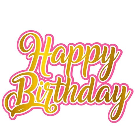 Happy Birthday Para Imprimir - 7
