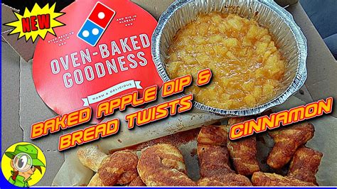 Domino S® 🎲 Baked Apple Dip And Cinnamon Bread Twists Review 🍎🥧🫕 🪢 Peep This Out 🕵️‍♂️ Youtube