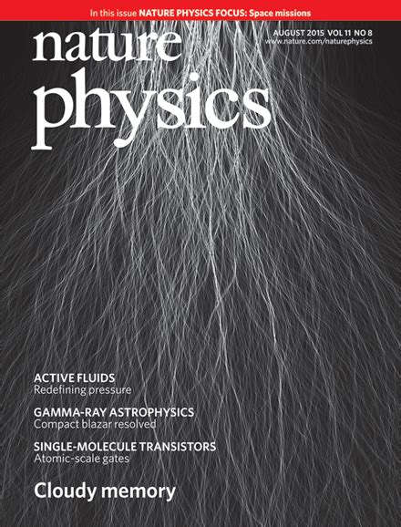nature physics cover article judkewitz lab