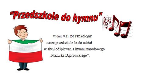 Przedszkole Do Hymnu Przedszkole Im Kubusia Puchatka W Kudowie Zdroju