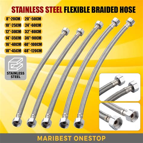 Stainless Steel Flexible Hose Pipe Hose Connector Flexible Braided Hose
