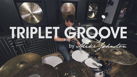 DRUM LESSON - Triplet Groove - by Mike Johnston | Drum lessons, Drums ...