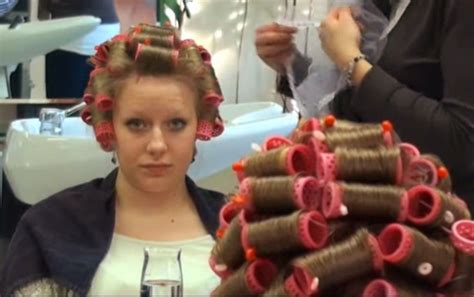 Hair Rollers Curlers Curly Perm Hair Setting Beauty Shop Hair