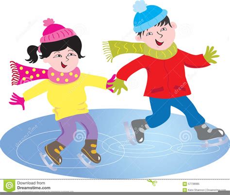 Kids Ice Skating Clipart | Free Images at Clker.com - vector clip art ...