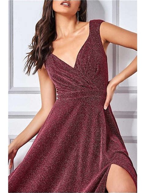 Crossover Lurex Glitter Maxi Dress