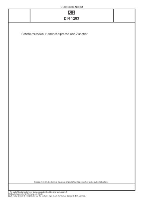 DIN 1283