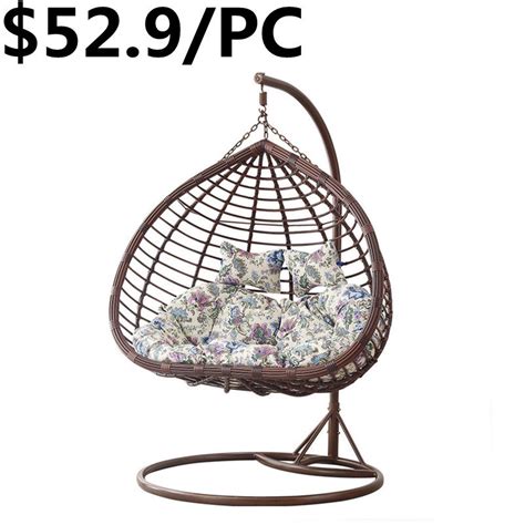 Outdoor Patio Comfortable Cushion Indoor Rattan Egg Swings Hanging Chair China Hanging Chair