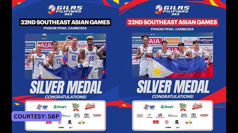 Gilas Men Gilas Women Wagi Ng Silver Medal Sa X Competition Sa Sea