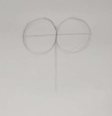 heart how to draw a cross