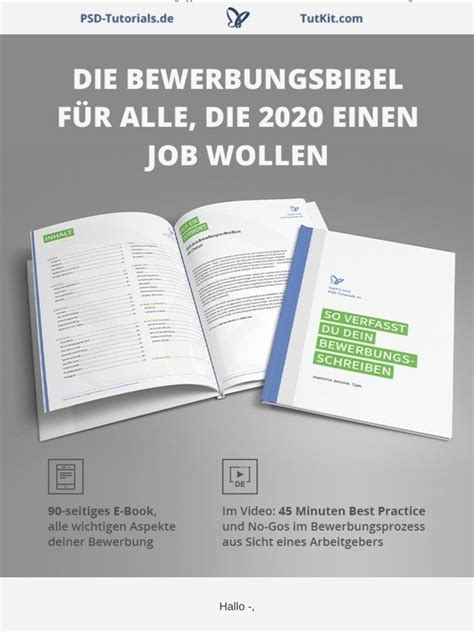 Psd Tutorials De Auf Zum Neuen Job Bewerbungsvorlagen Plus 90