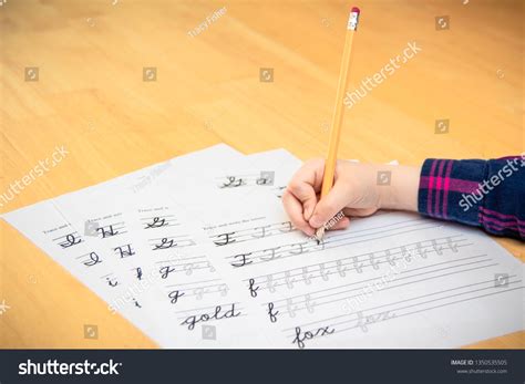 676 Kids cursive writing Images, Stock Photos & Vectors | Shutterstock