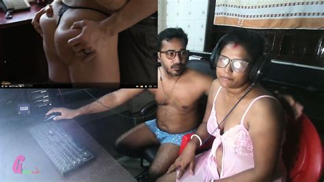 हद म परन रवय Indian Desi Hot Wife Reactions Watching Porn Hot