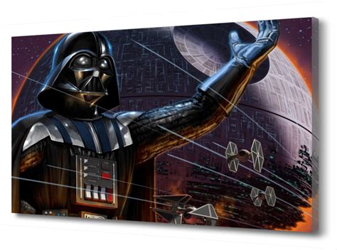 Большая интерьерная картина "Звездные войны. Дарт Вейдер" (120*80см ...