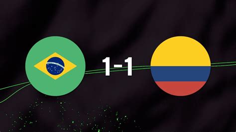 Brasil No Pudo En Casa Ante Colombia Y Empataron 1 1 Dsports Fútbol