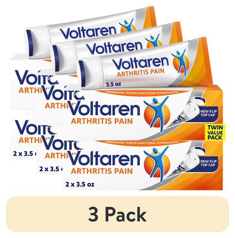 pack voltaren arthritis pain gel diclofenac sodium topical gel