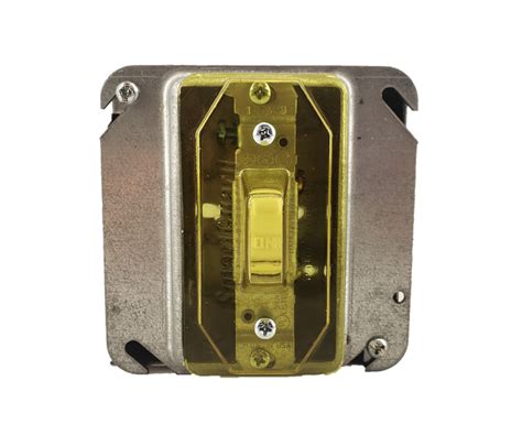 1 Gang Toggle Switch Cover With Screws Pre Installed Plastic Covers