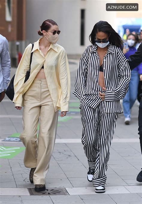 Joan Smalls Sexy Flashes Her Nude Tits During Milan Fashion Week In Milan Aznude